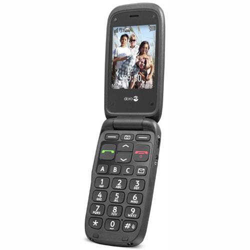 Doro Phoneeasy 612 - Spécial Seniors - Noir/Noir